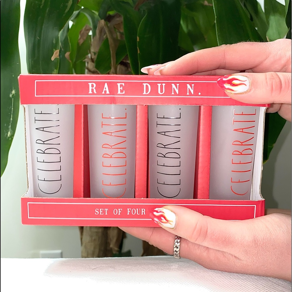 Rae Dunn shot glasses